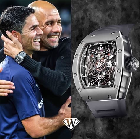 pep guardiola wrist watch.